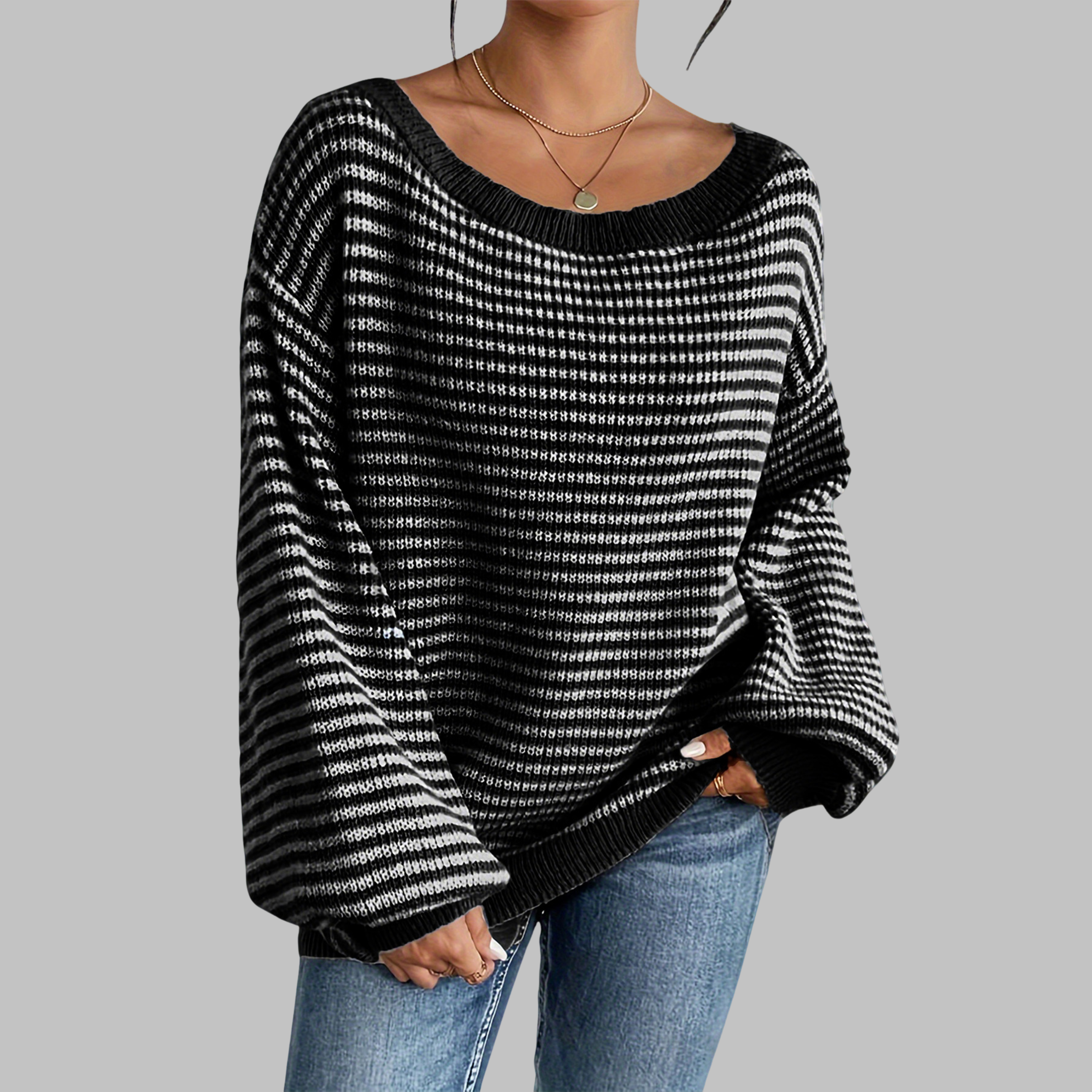 Kimberly Benn | Drop Shoulder Sweater