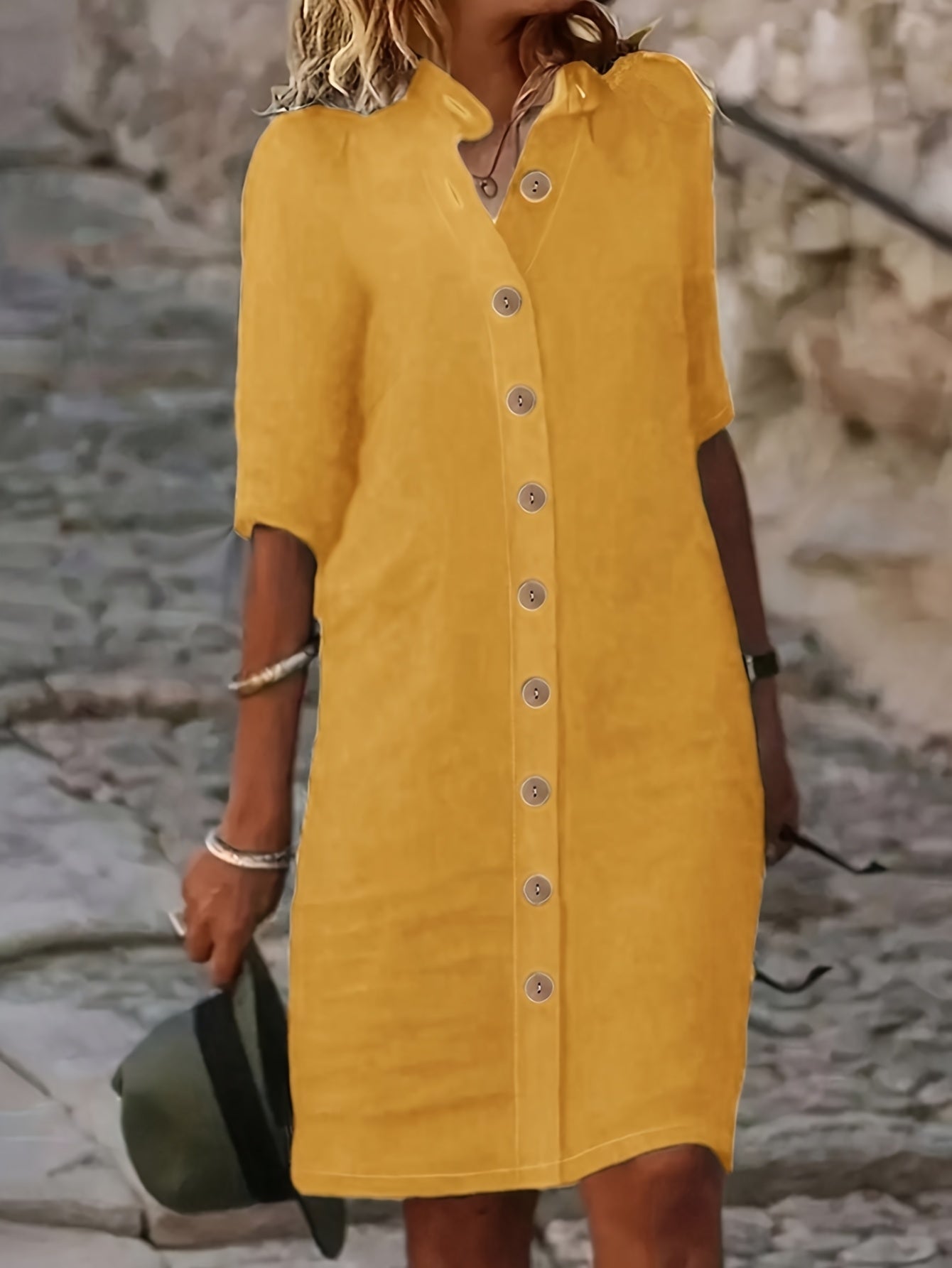 Kimberly Benn | Button-Down Shirt Dress