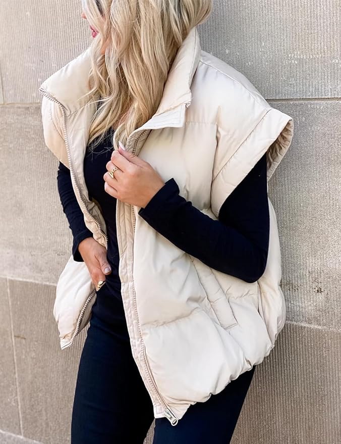 Kimberly Benn | Cozy Short Sleeve Puffer Jacket