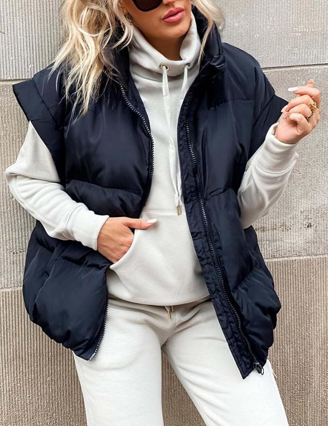 Kimberly Benn | Cozy Short Sleeve Puffer Jacket