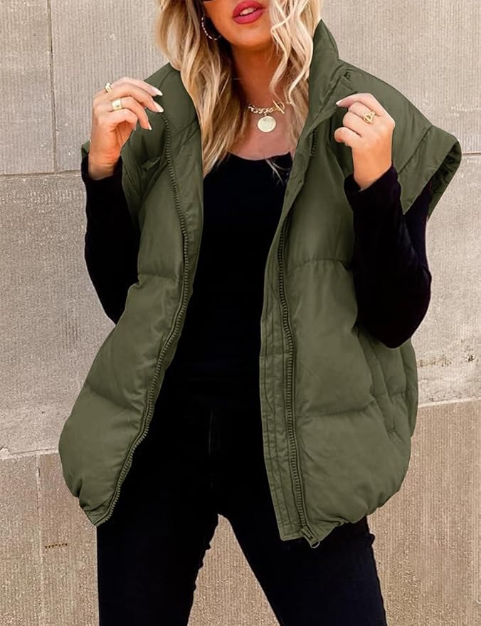 Kimberly Benn | Cozy Short Sleeve Puffer Jacket