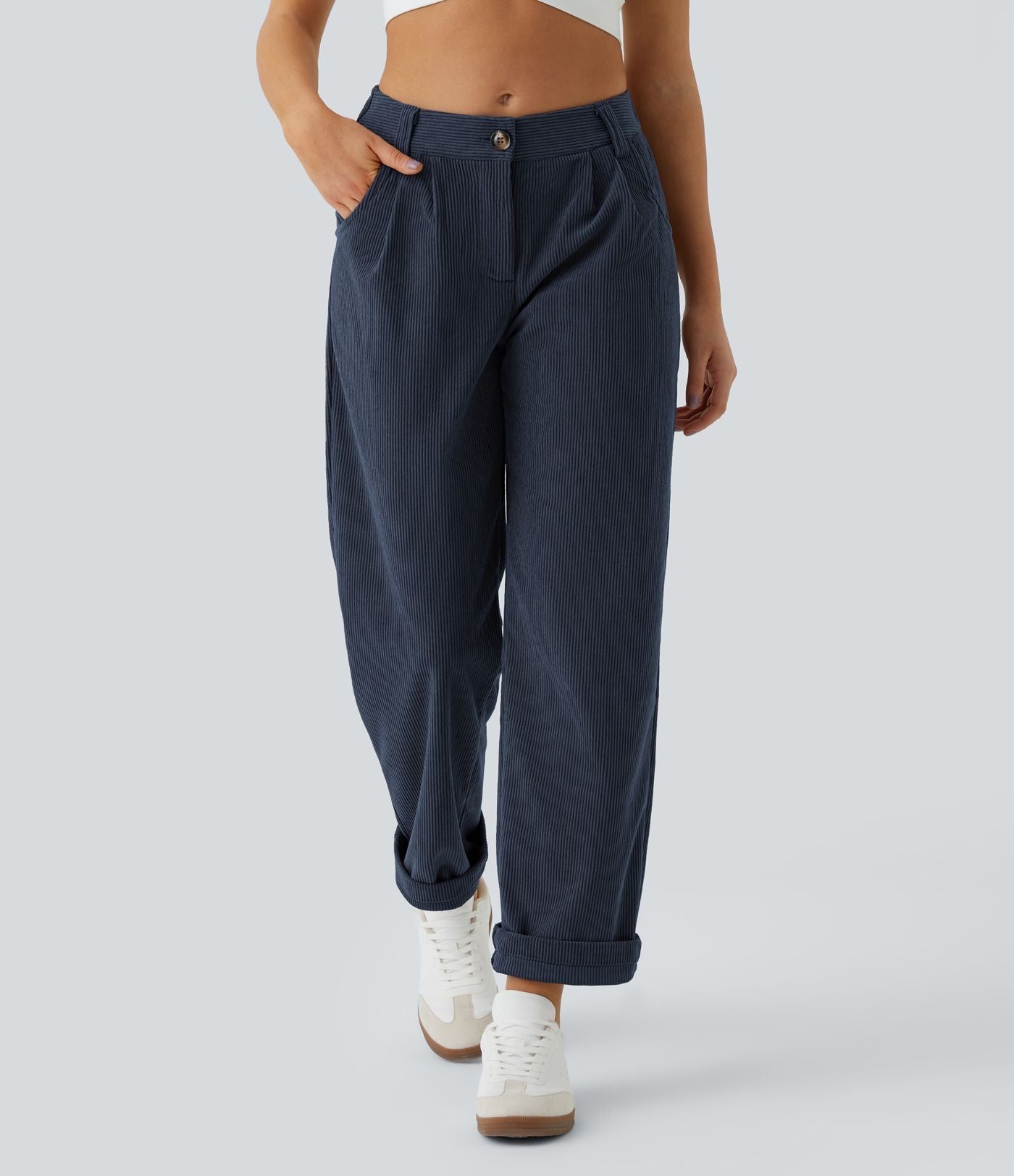 Kimberly Benn | Casual Corduroy Pants