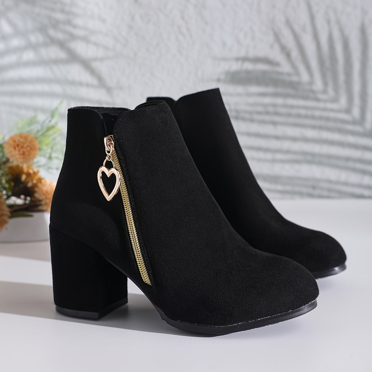 Kimberly Benn | Warm Ankle Boots - Cozy Material for Cooler Weather