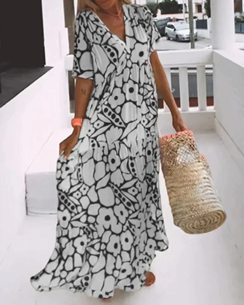 Kimberly Benn | Floral Maxi Dress