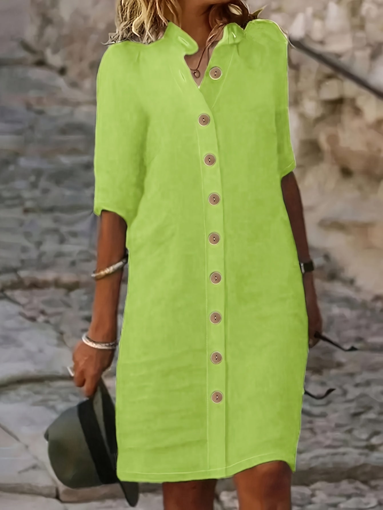 Kimberly Benn | Button-Down Shirt Dress