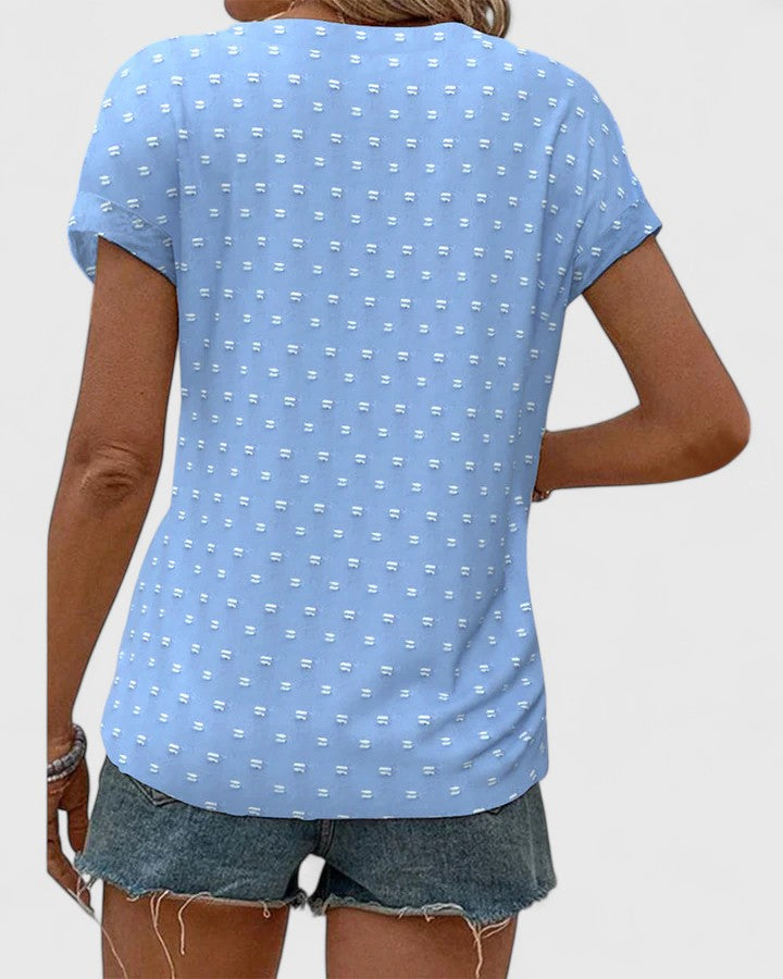 Kimberly Benn | Comfortable V-Neck Shirt