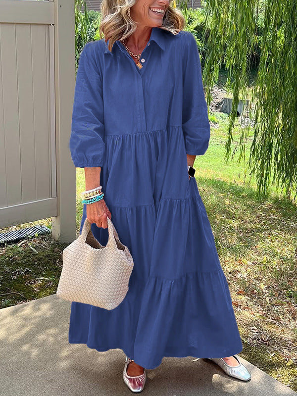 Kimberly Benn | Relaxed Tiered Maxi Dress