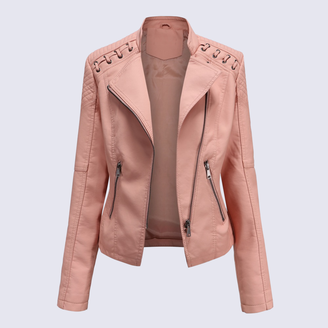 Kimberly Benn | Women's Faux Leather Jacket