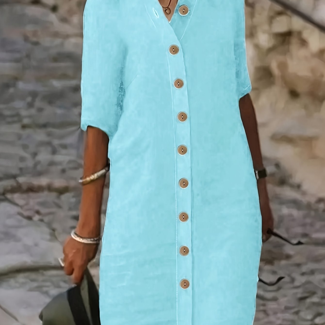 Kimberly Benn | Button-Down Shirt Dress