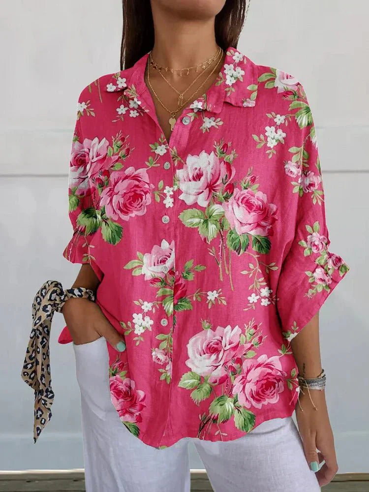 Kimberly Benn | Floral Blouse