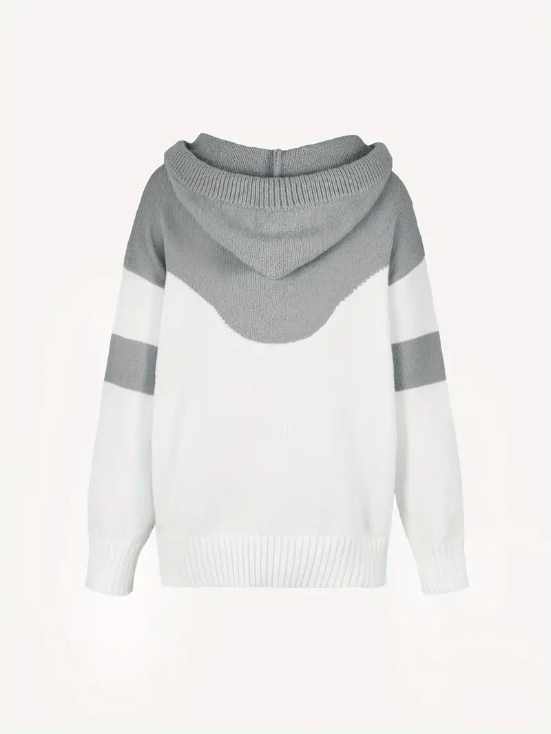 Kimberly Benn | Dual-Tone Cosy Hoodie