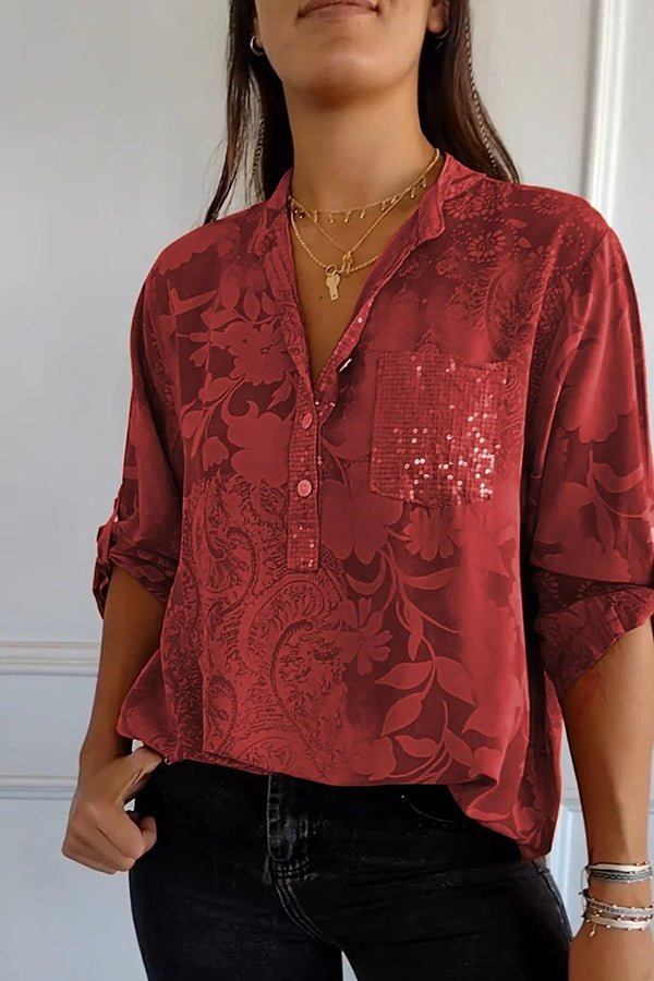 Kimberly Benn | Elegant Sequin Top