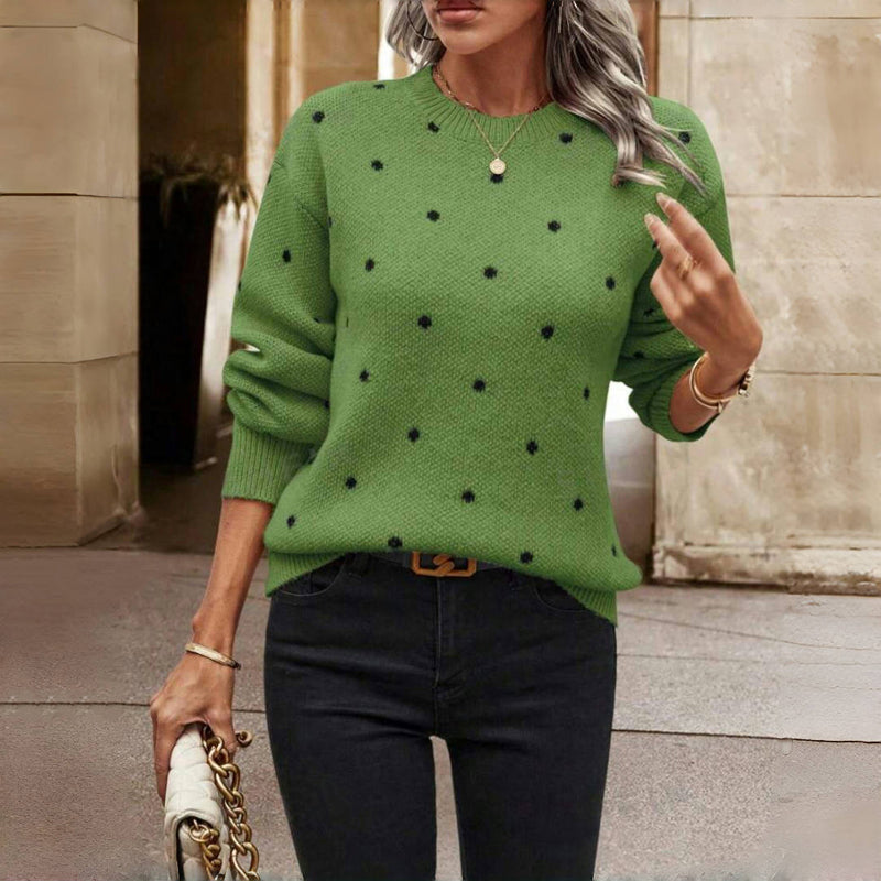 Kimberly Benn | Classic Dotted Sweater