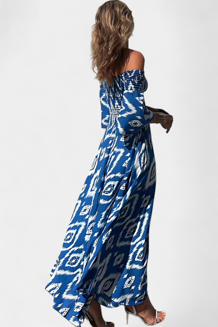 Kimberly Benn | Floral Off-the-Shoulder Dress