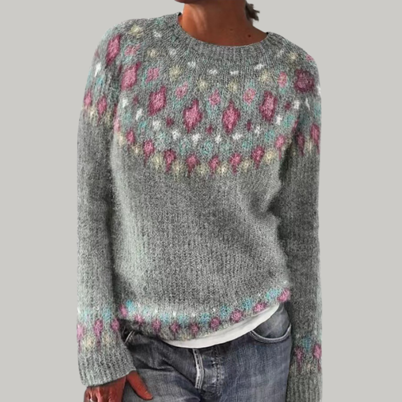 Kimberly Benn | Patterned Knit Sweater
