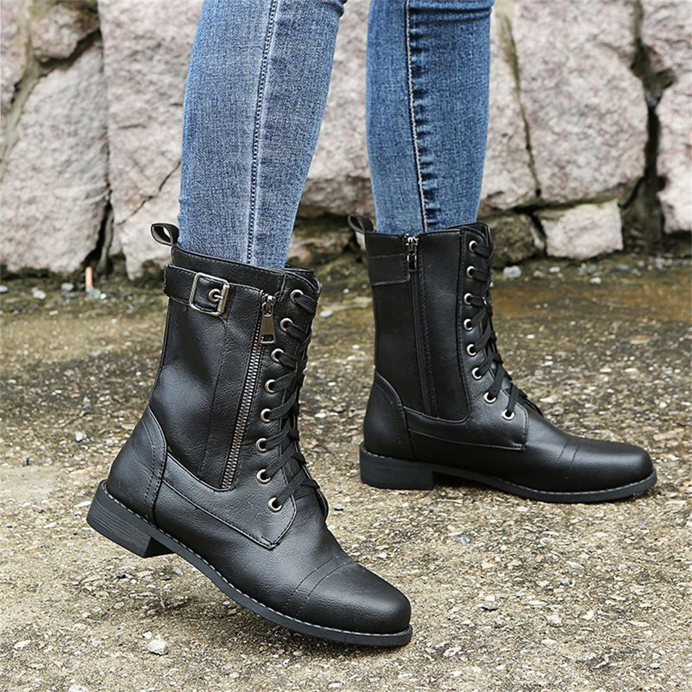 Kimberly Benn | Toe Side Zipper Orthopedic Boots