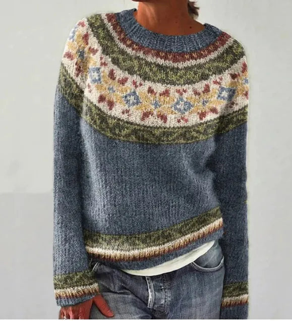 Kimberly Benn | Cozy Fair Isle Sweater