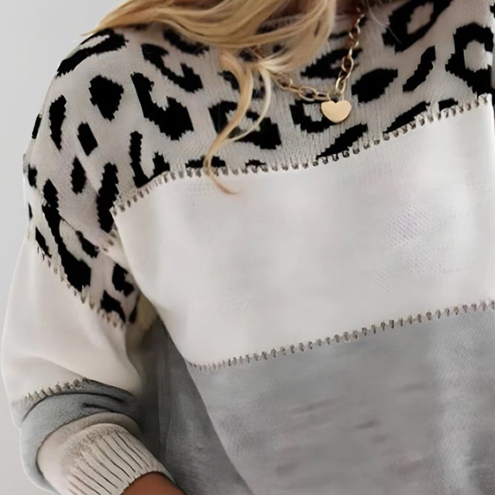 Kimberly Benn | Trendy Chic Patterned Sweater