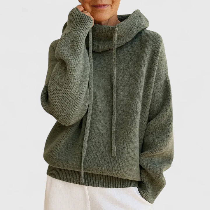 Kimberly Benn | Cozy Knit Hoodie