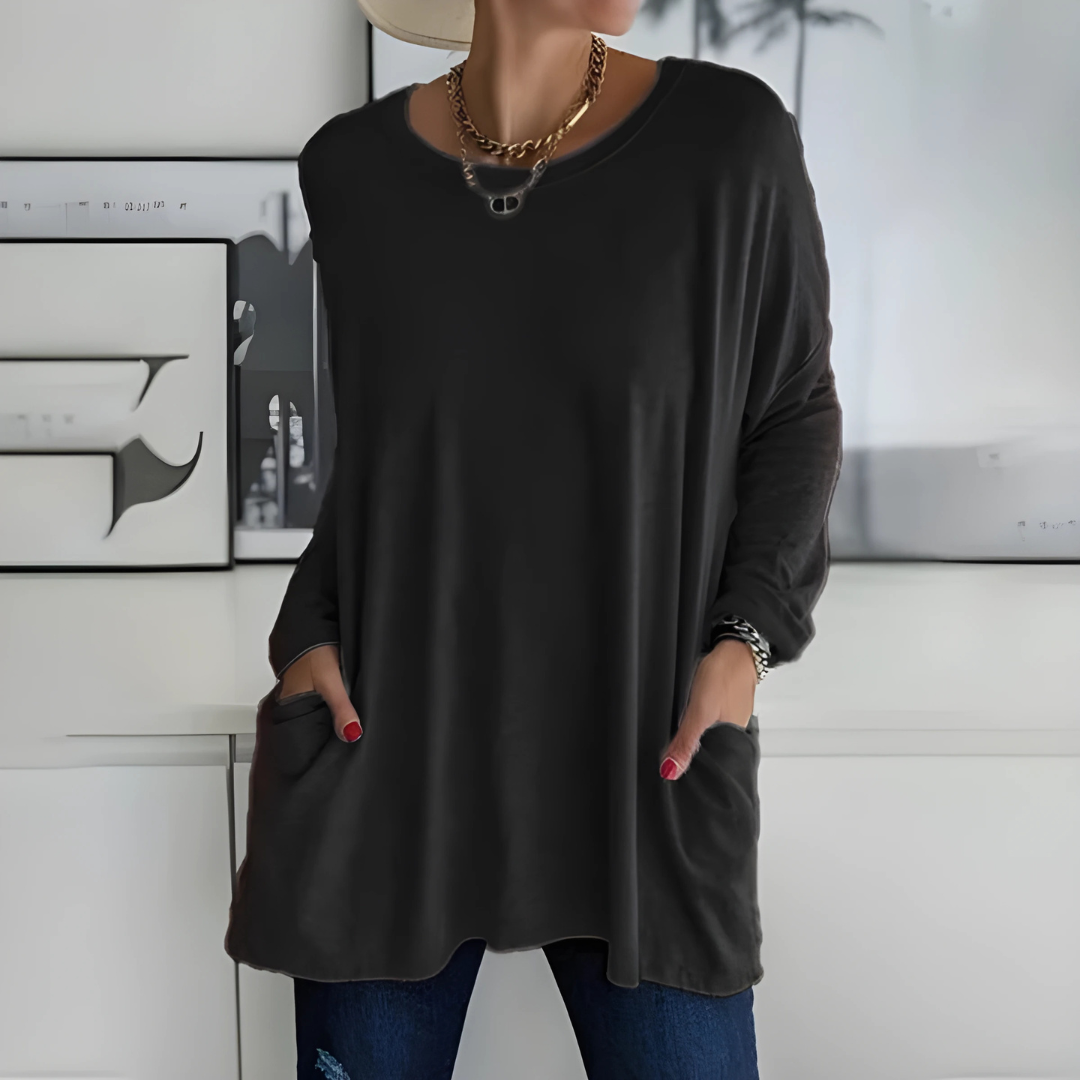 Kimberly Benn | Relaxed Long Sleeve Top