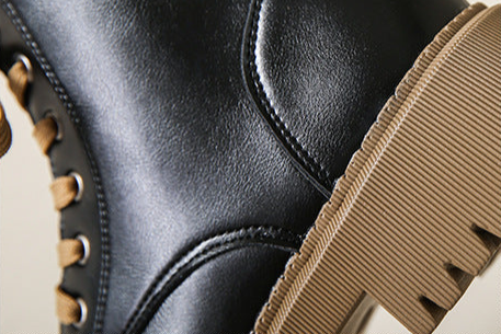 Kimberly Benn | Fleece Lined Combat Boots