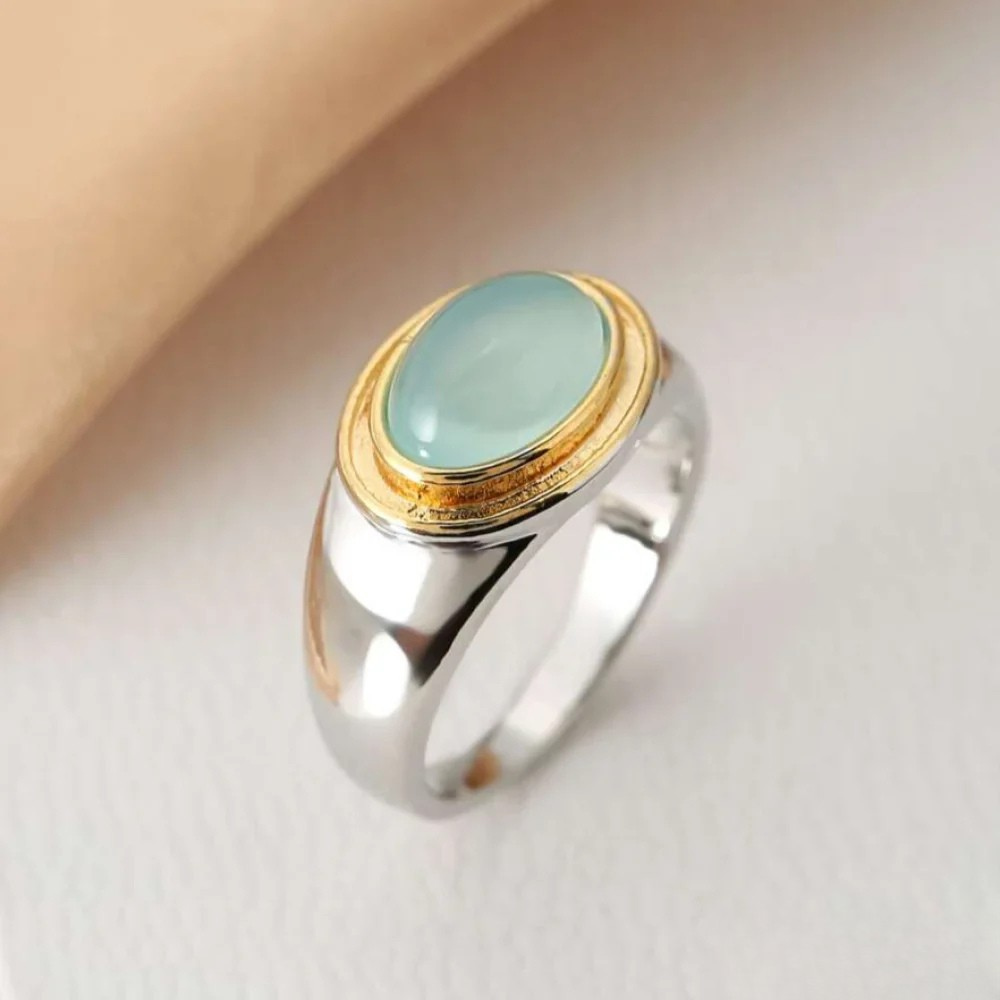 Kimberly Benn | Green Moonstone Ring