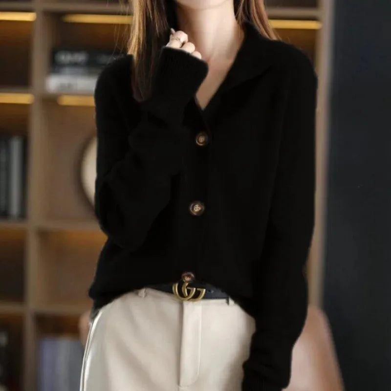 Kimberly Benn | Luxe Buttoned Sweater