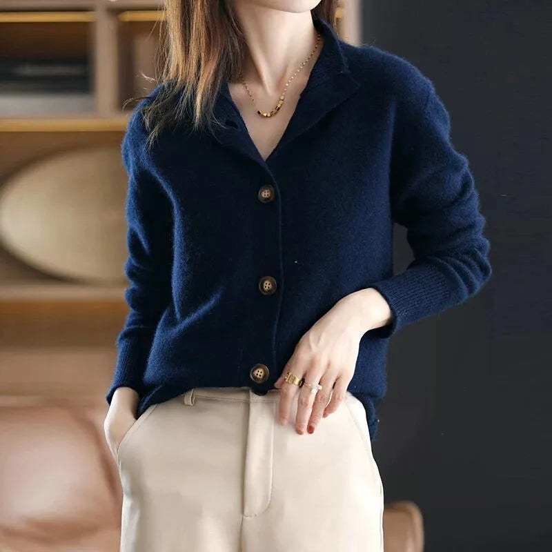 Kimberly Benn | Luxe Buttoned Sweater