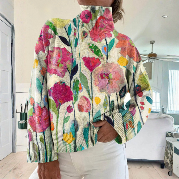 Kimberly Benn | Cozy Vintage Turtleneck