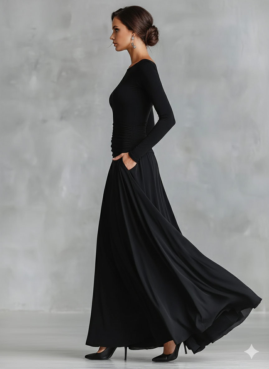 Kimberly Benn | Elegant Maxi Dress