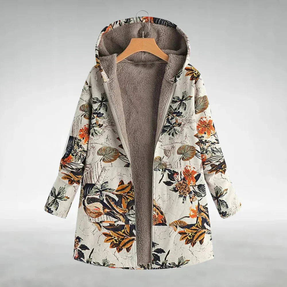Kimberly Benn | Floral Fleece Jacket