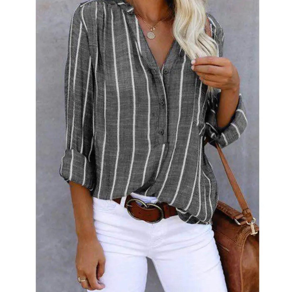 Kimberly Benn | Striped Blouse