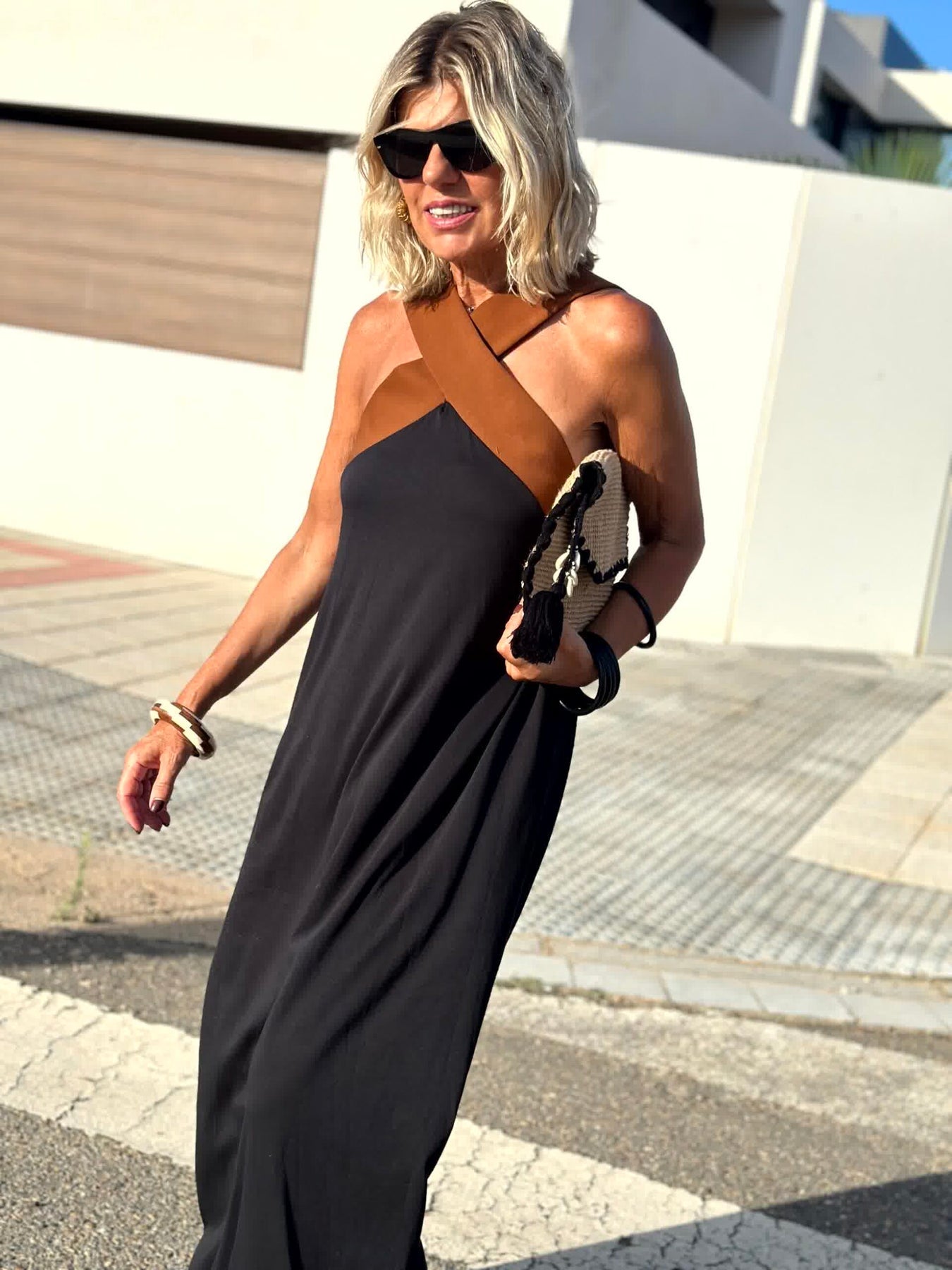 Kimberly Benn | Halterneck Maxi Dress