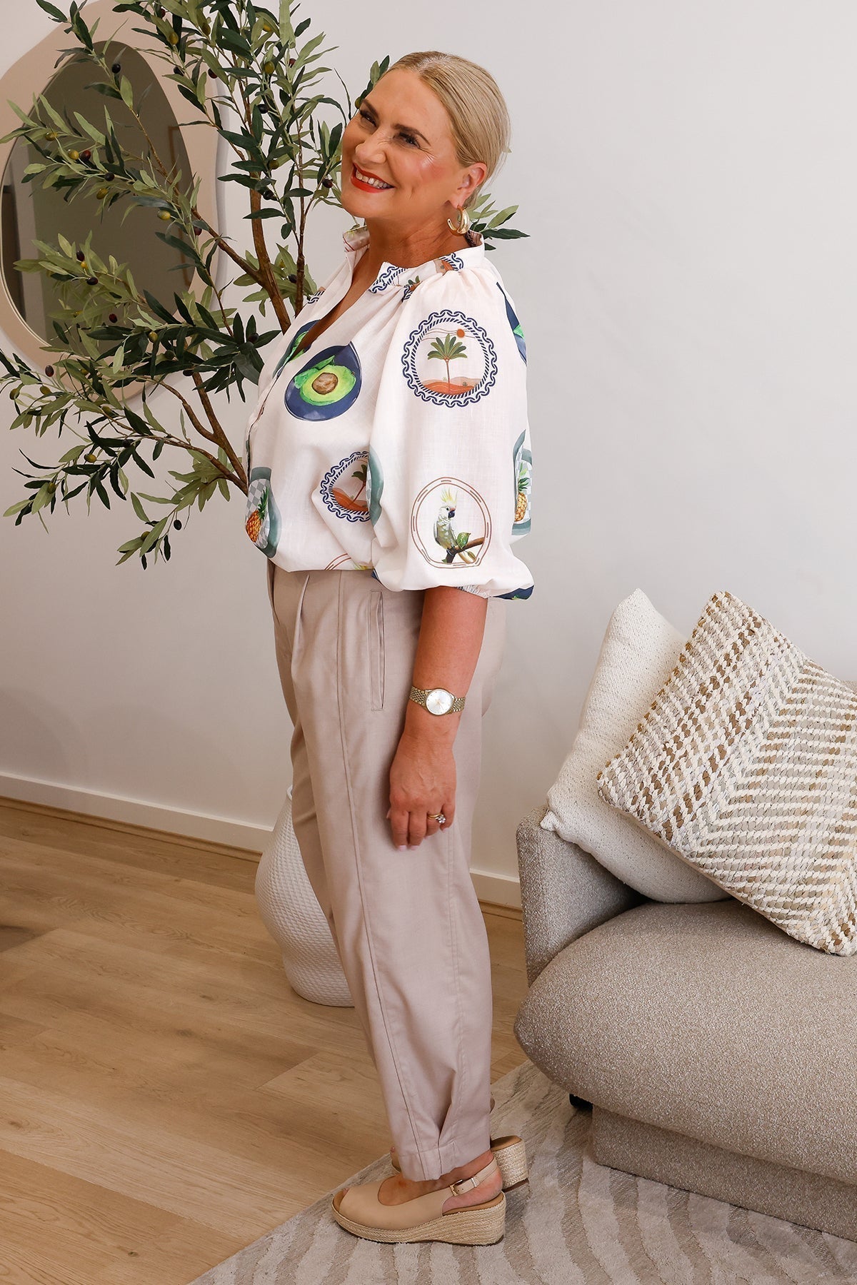 Kimberly Benn | Tailored Breezy Trouser