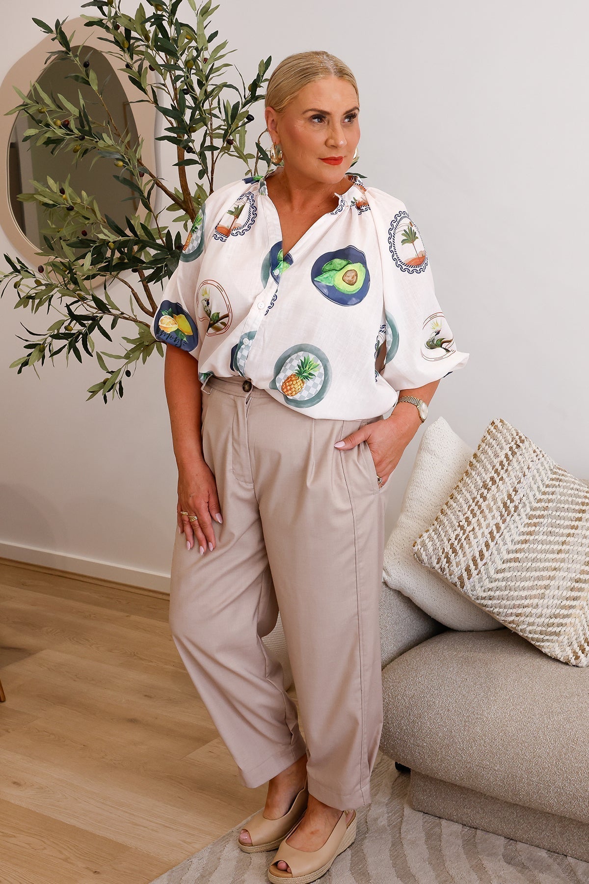 Kimberly Benn | Tailored Breezy Trouser