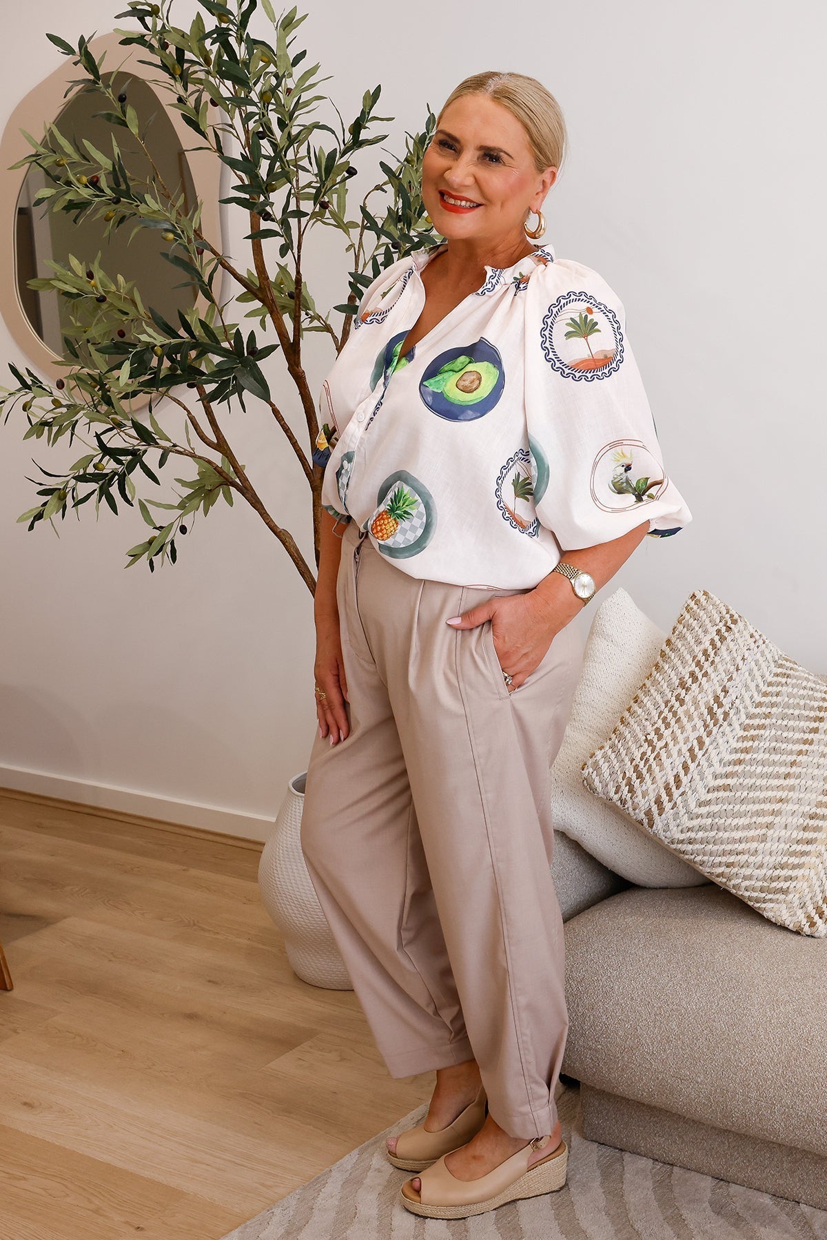 Kimberly Benn | Tailored Breezy Trouser