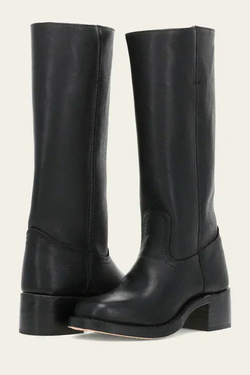 Kimberly Benn | Knee-High Boots in Slim Fit with Structured Sole
