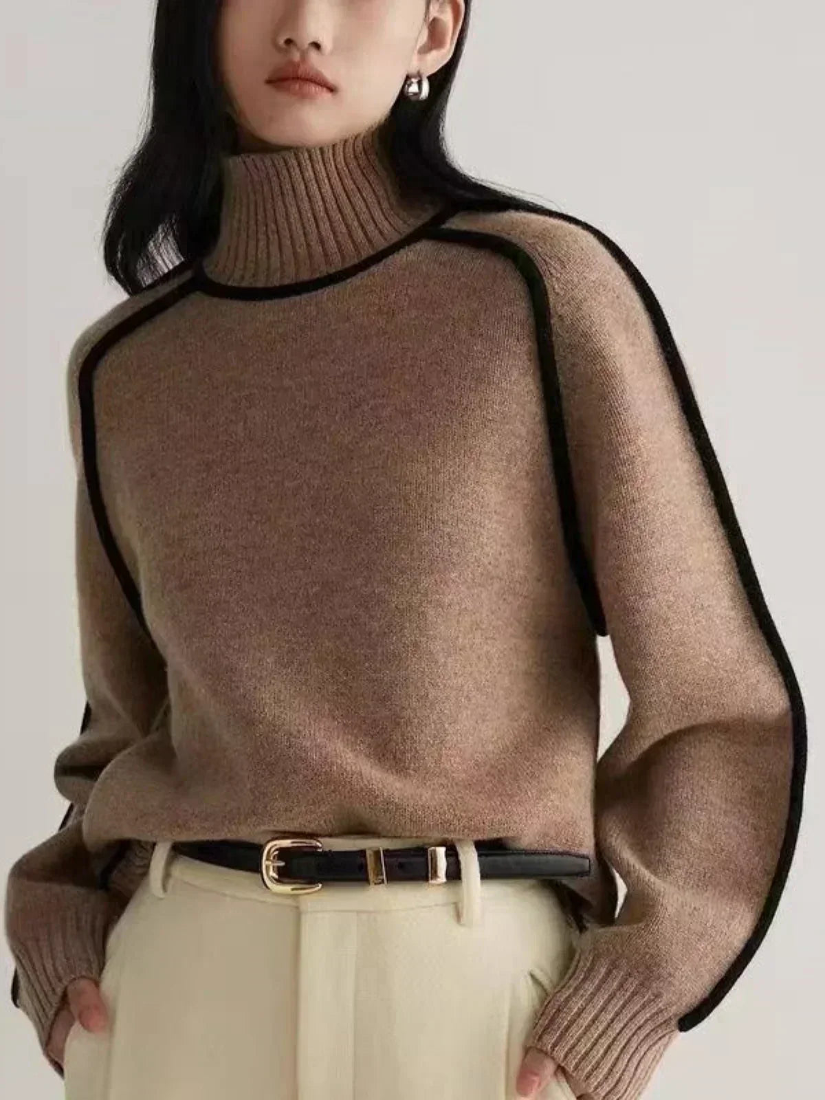 Kimberly Benn | Elegant Turtleneck Sweater