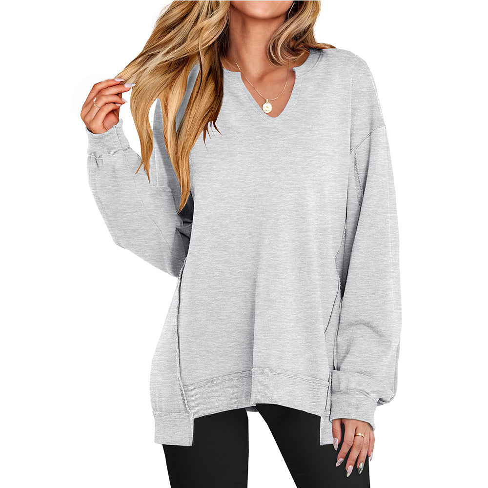 Kimberly Benn | Casual Lightweight Oversized Long-Sleeve Top