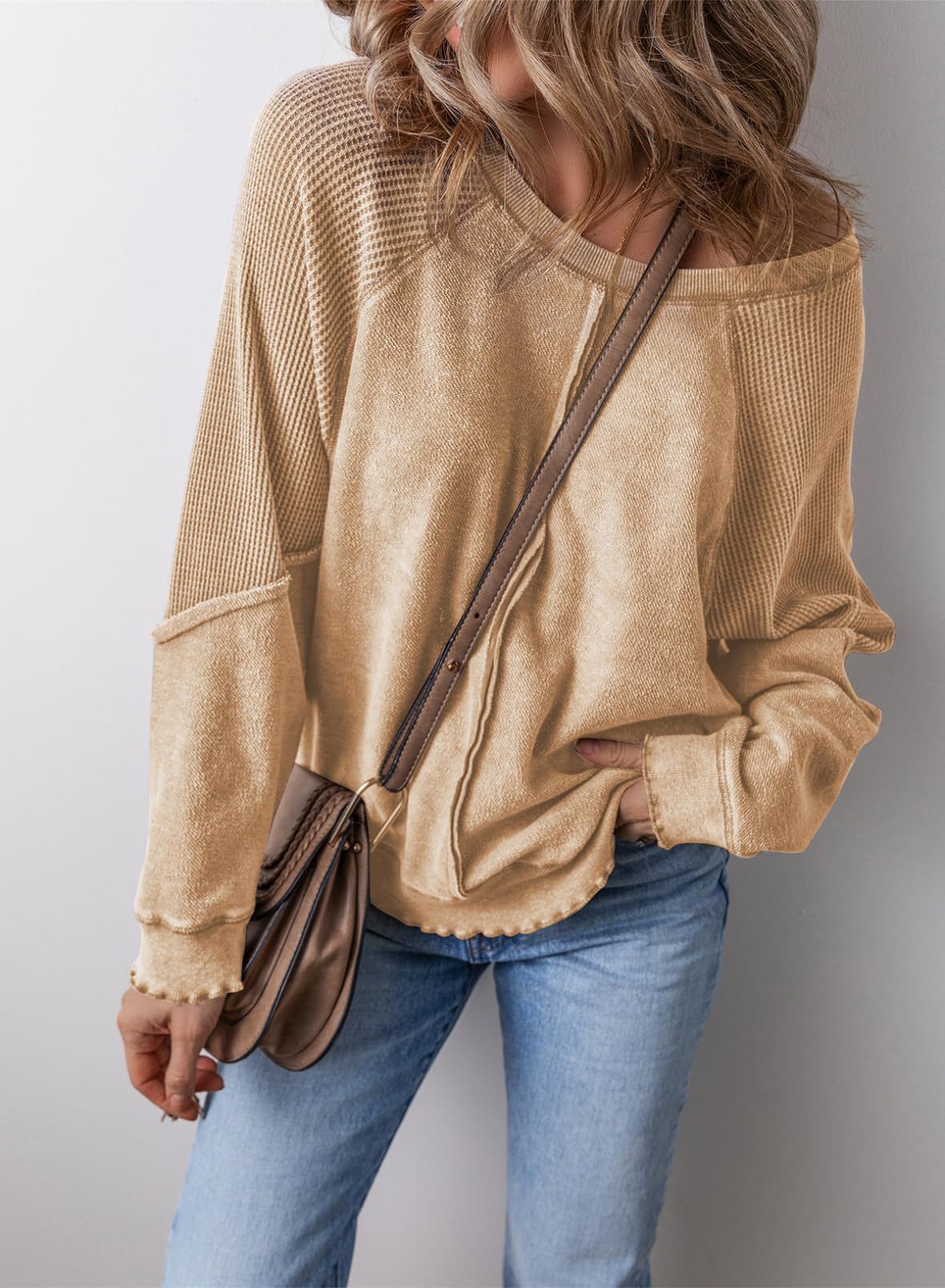 Kimberly Benn | Casual Crew Neck Long Sleeve Sweatshirt