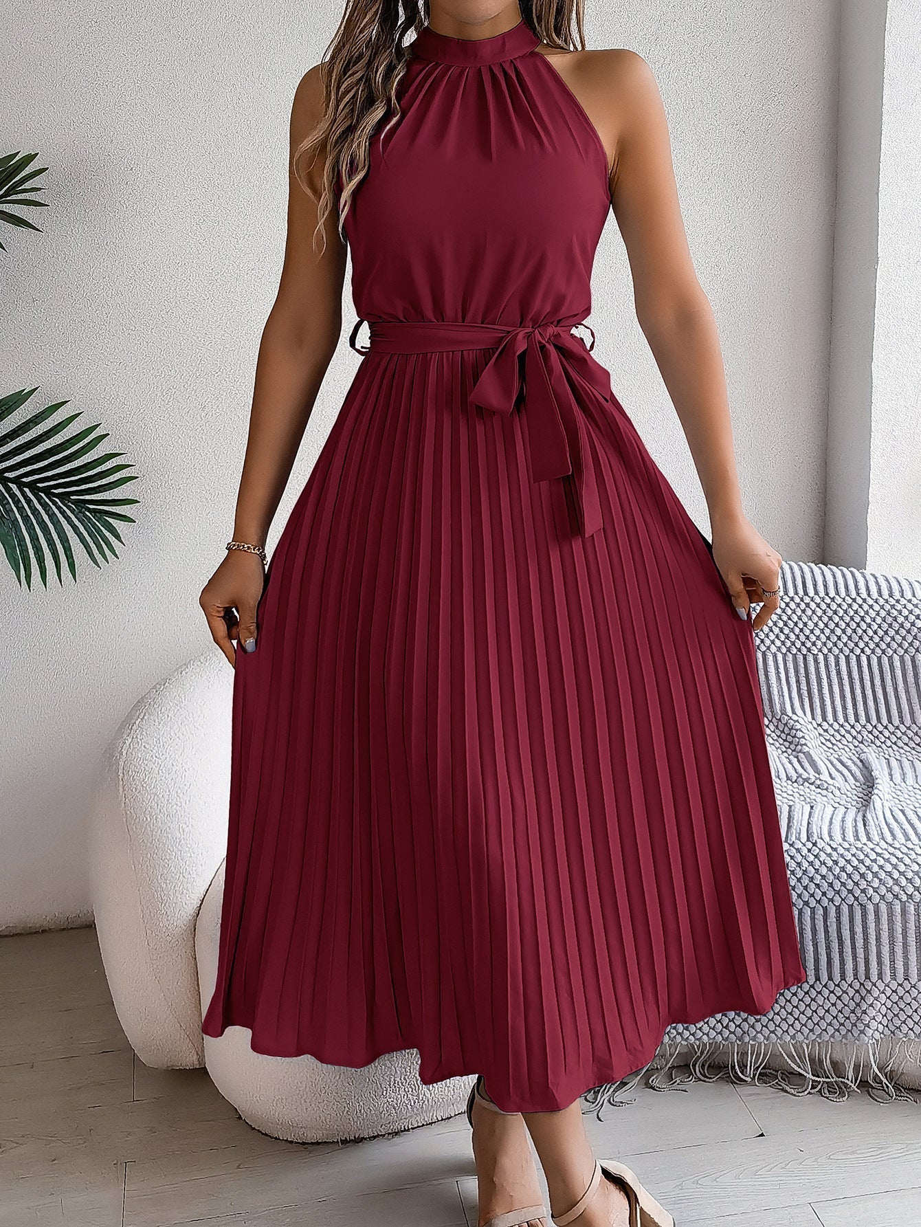 Kimberly Benn | Pleated Midi Dress