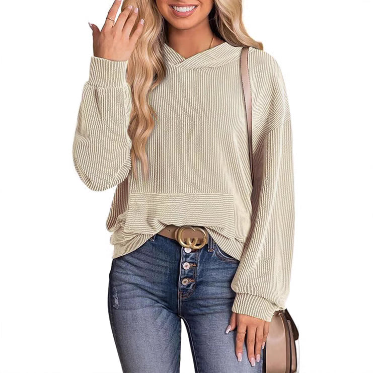 Kimberly Benn | Cozy Soft Casual Long Sleeve Hoodie