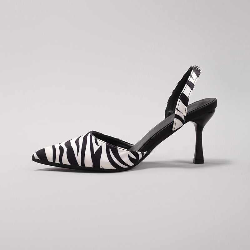Kimberly Benn | Animal Print Slingback Pumps