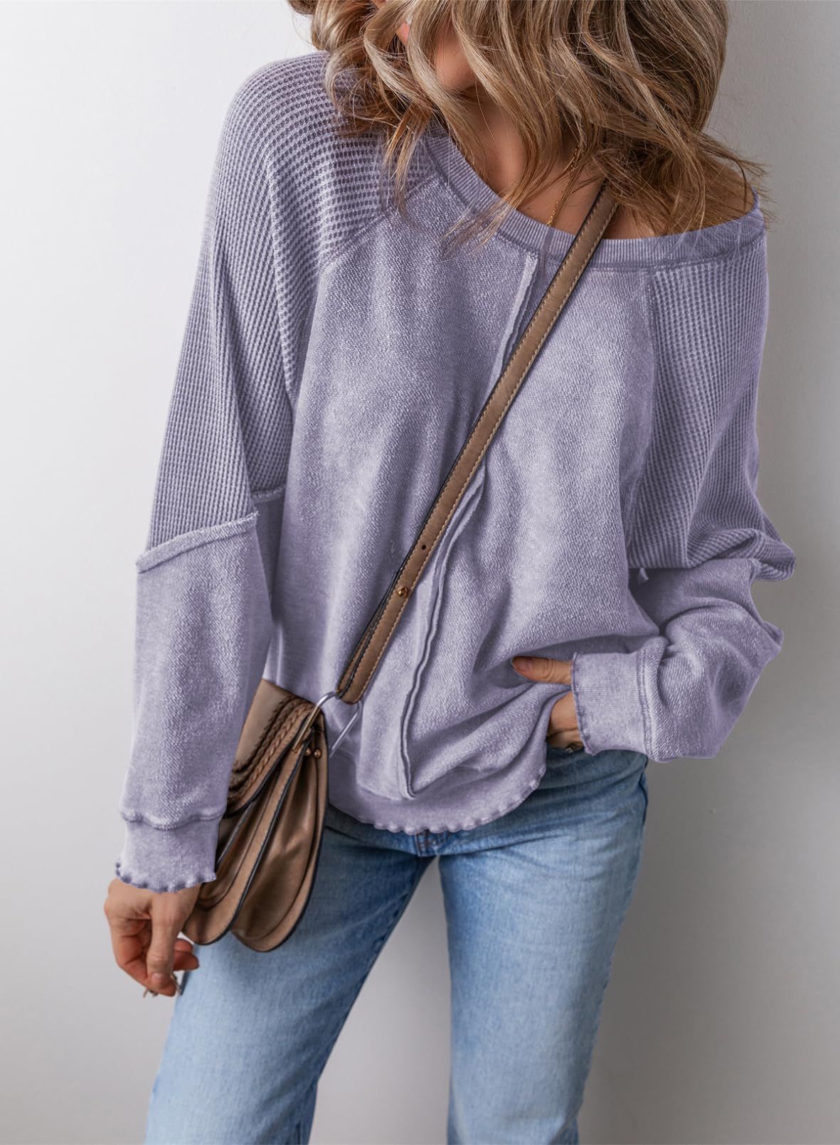 Kimberly Benn | Casual Crew Neck Long Sleeve Sweatshirt