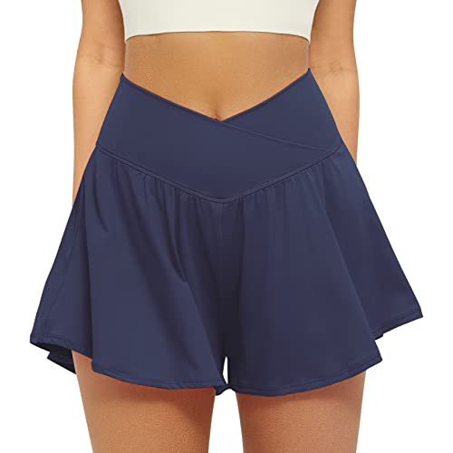 Kimberly Benn | Simple Flowy High Waist Active Skort