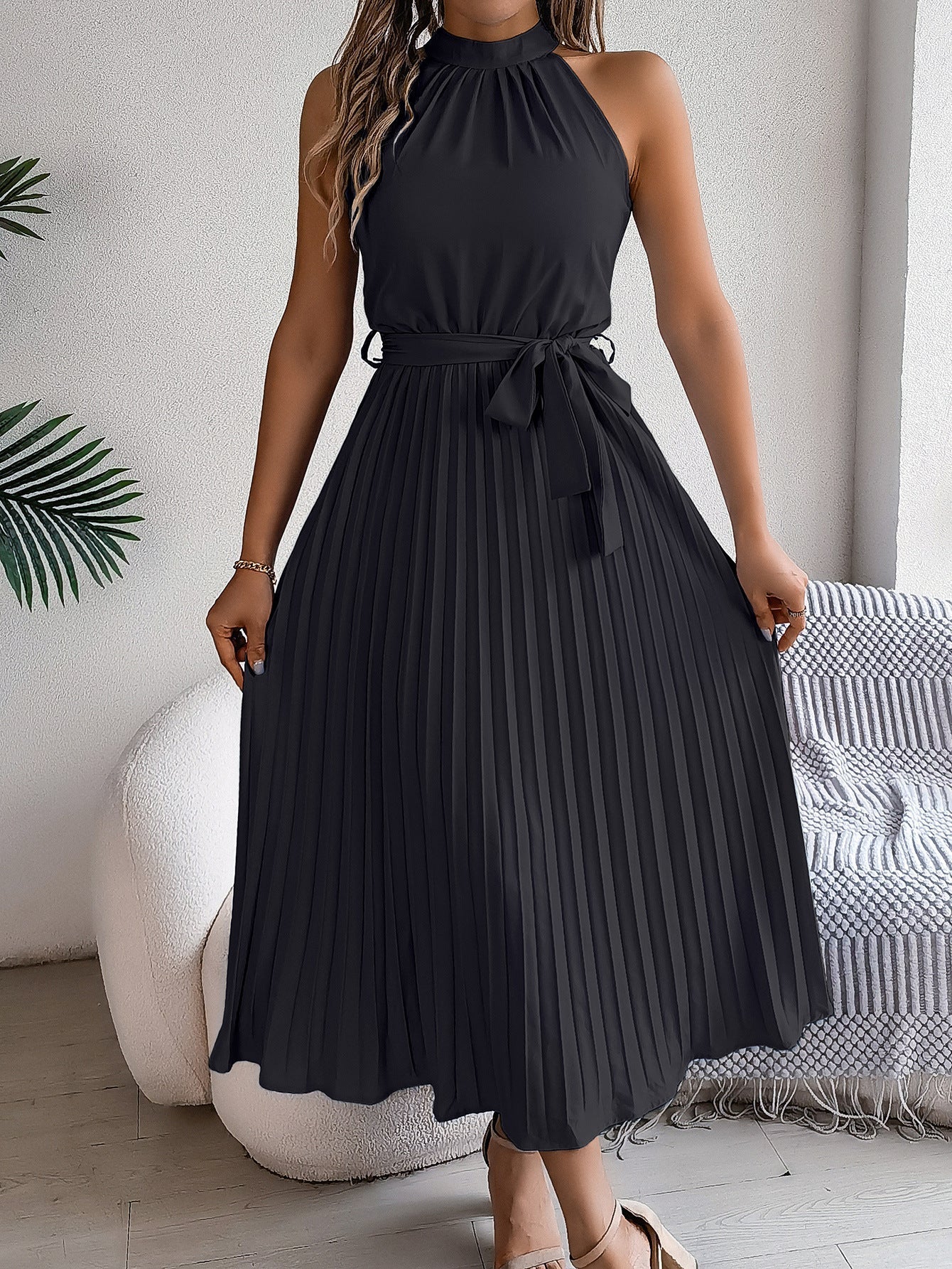 Kimberly Benn | Pleated Midi Dress