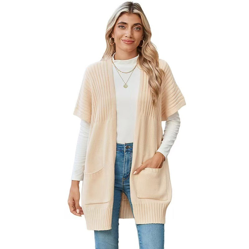 Kimberly Benn | Lightweight Open-Front Knit Cardigan