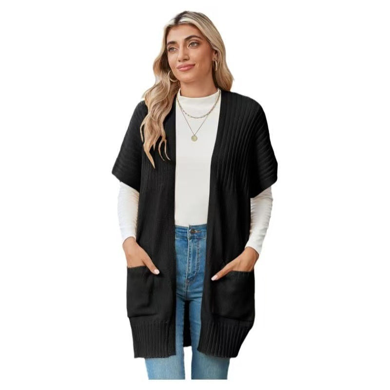 Kimberly Benn | Lightweight Open-Front Knit Cardigan