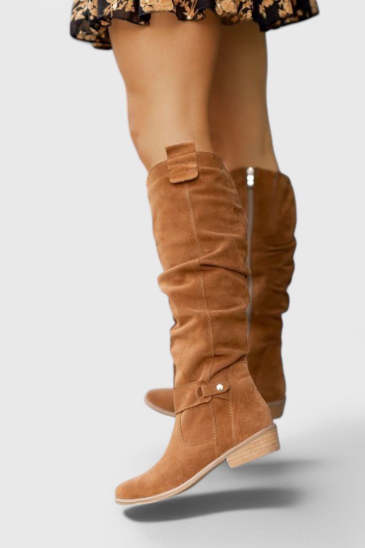 Kimberly Benn | Retro-Inspired High Boots