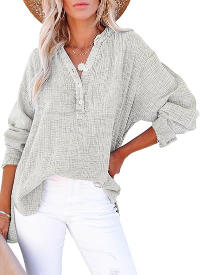 Kimberly Benn | Casual V-Neck Blouse